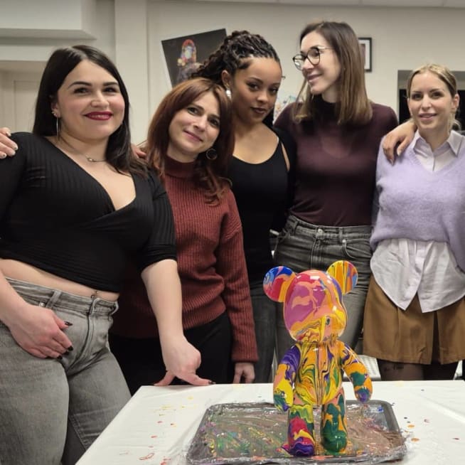Un atelier de fluid painting pour vos séminaires créatifs
