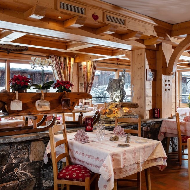 Dîner d'affaires au coeur des Alpes