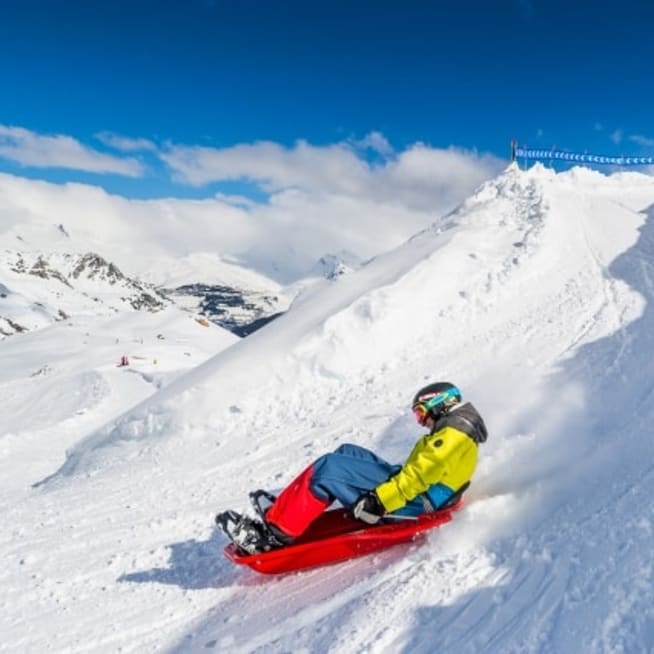 Teambuilding montagne - Sortie Luge & Vin Chaud à Arc 1800