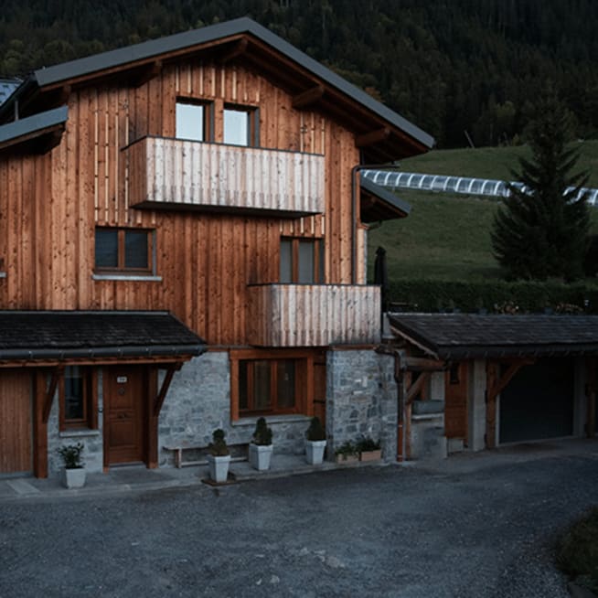 Chalet de charme aux pieds des pistes