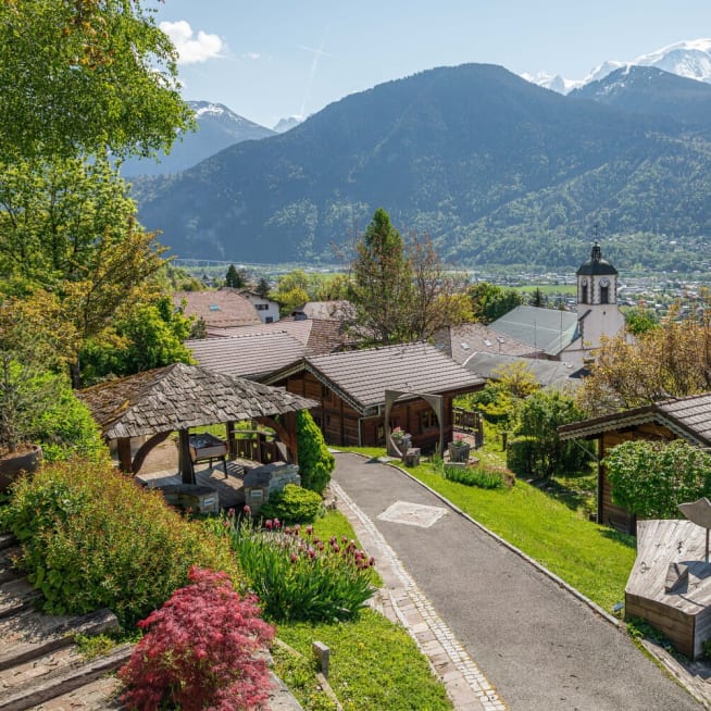 Dormir dans un chalet face au Mont-Blanc à Passy