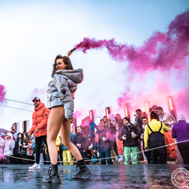 Après-ski à La Folie Douce Les Arcs