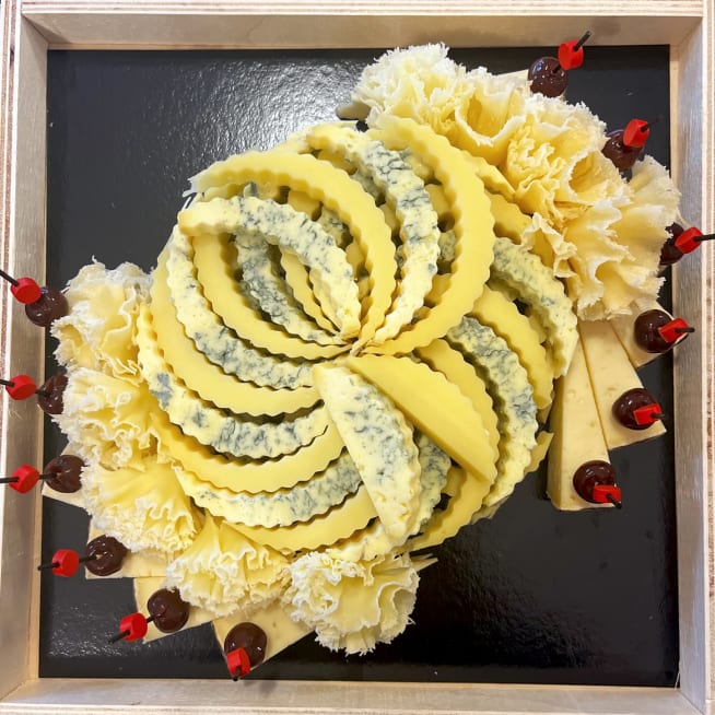 Plateaux de fromages décoratifs