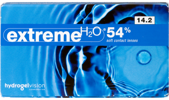 Extreme H2O 54% 14.2 Soft Contact Lenses