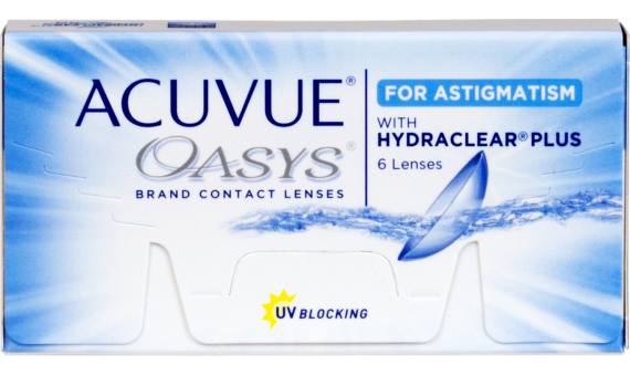 Acuvue Oasys for Astigmatism With Hydraclear Plus