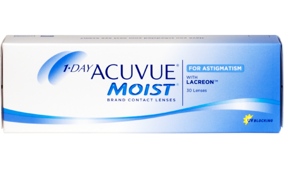 1-Day Acuvue Moist For Astigmatism With Lacreon