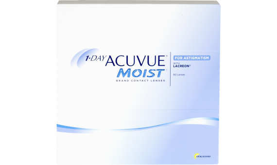 1-Day Acuvue Moist With Lacreon 90pk