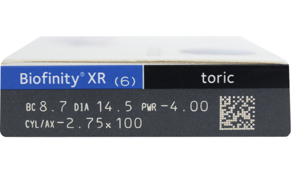 CV Biofinity XR Toric Custom Made Contact Lenses - 6 Pack