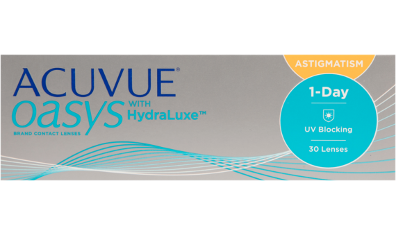 Acuvue Oasys 1-Day Astigmatism With HydraLuxe