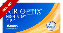 Air Optix Night & Day Aqua 6 lenses per box