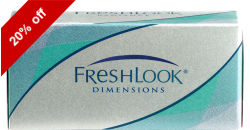 FreshLook Dimensions 6 lenses per box