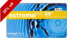 Extreme H2O 59 Percent Xtra 6 lenses per box