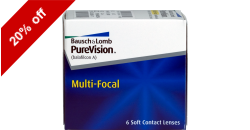 PureVision Multifocal 6 lenses per box