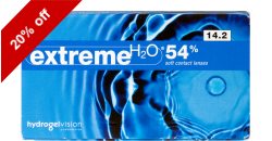 Extreme H2O 54 Percent 14.2 6 lenses per box