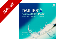 DAILIES AquaComfort Plus 90 lenses per box