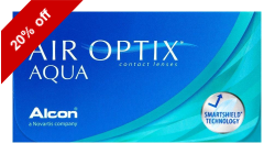 Air Optix Aqua 6 lenses per box