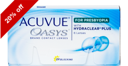 Acuvue Oasys for Presbyopia 6 lenses per box