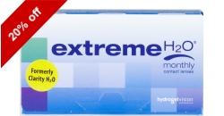 Extreme H2O Monthly 6 lenses per box