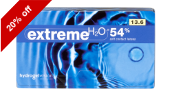 Extreme H2O 54 Percent 13.6 12 lenses per box