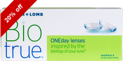 Biotrue ONEday 30 lenses per box