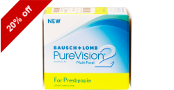 PureVision 2 Multifocal 6 lenses per box