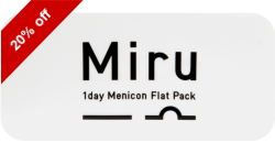 Miru 1 Day 30 lenses per box