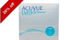 Acuvue Oasys 1-Day 90 lenses per box