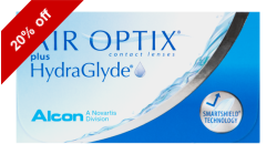 Air Optix HydraGlyde 6 lenses per box