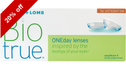 Biotrue ONEday Astigmatism 30 lenses per box