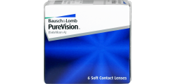 PureVision 6 lenses per box