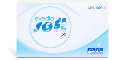 Eyedia Soft 55 6pk 6 lenses per box