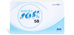 Eyedia Soft 58 6pk 6 lenses per box