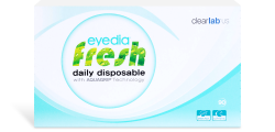 Eyedia Fresh Daily Disp 90pk 90 lenses per box