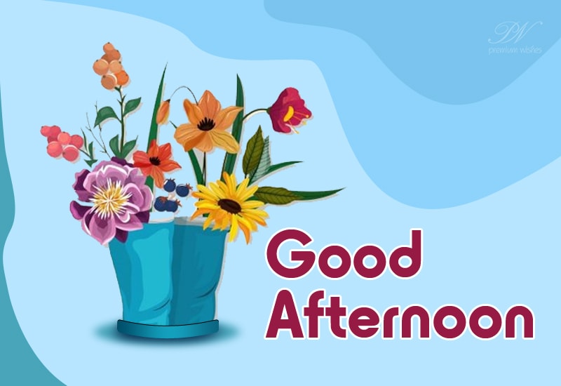 Good Afternoon - Say It With Flowers - Premium Wishes