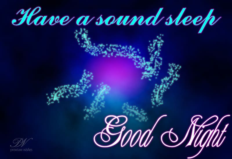 Good Night Have a sound sleep Premium Wishes