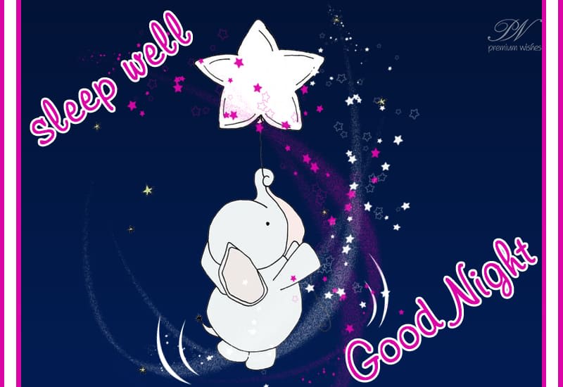 Sleep Well Friends Good Night Premium Wishes