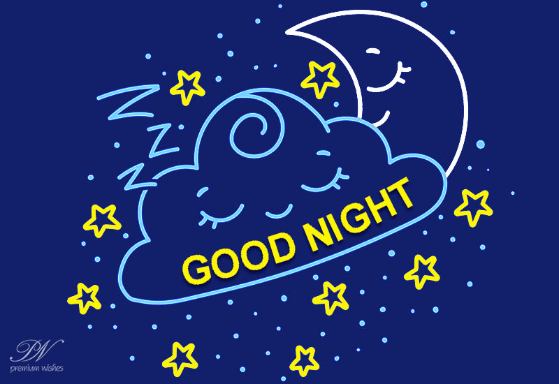 Smile and Go To Sleep - Good Night - Premium Wishes