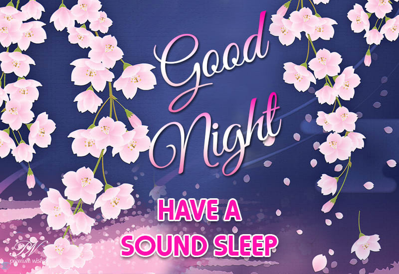 Good Night- Have a sound sleep - Premium Wishes