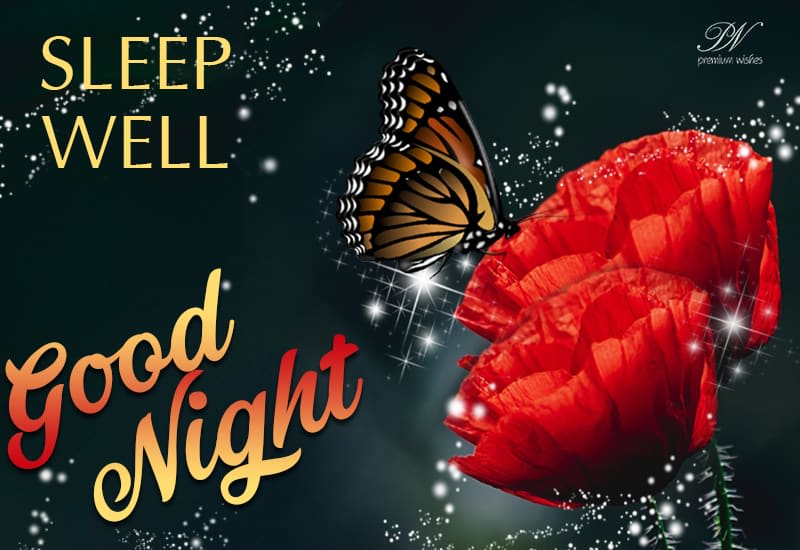 Good Night Friends Sleep Well and Stay Safe Premium Wishes