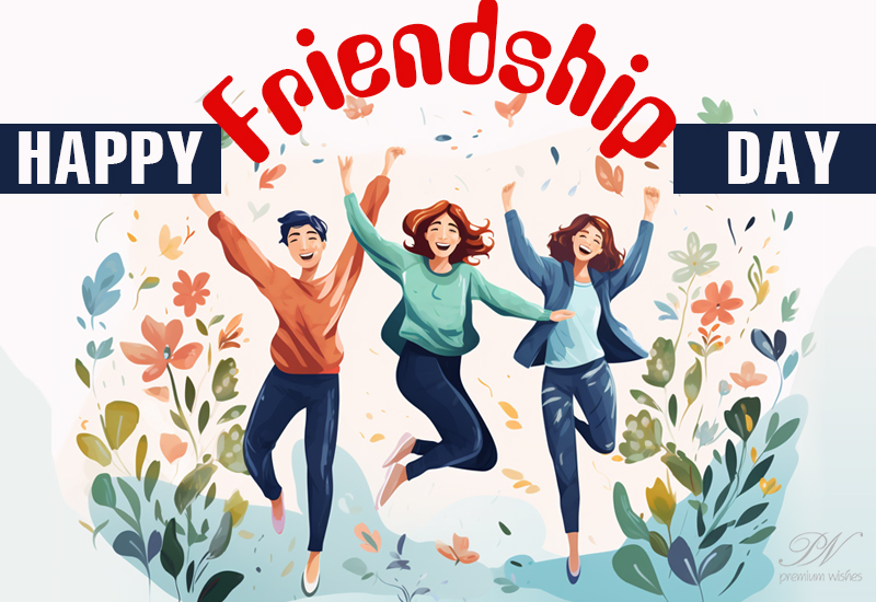 Happy Friendship Day Thank you for being my friend Premium Wishes
