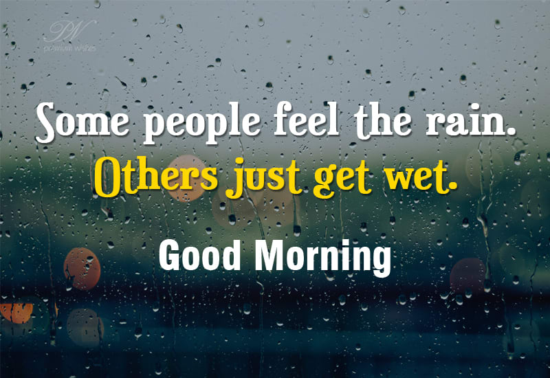 rainy good morning