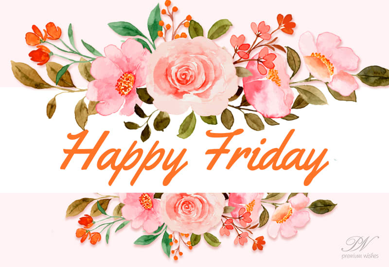 Happy Friday – May you have a joyous weekend ahead