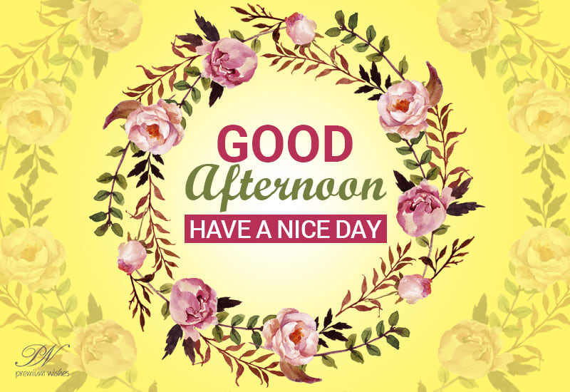 Good Afternoon Wishes - Premium Wishes