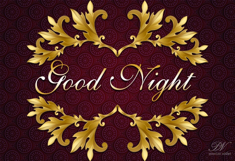 Good Night Friends - Spend The Night In Your Best Spirits - Premium Wishes