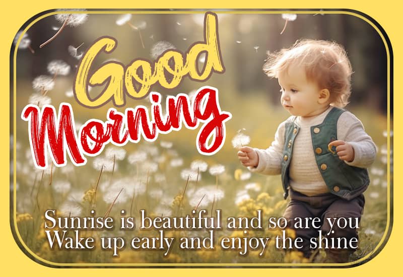 Simply Good Morning - Premium Wishes