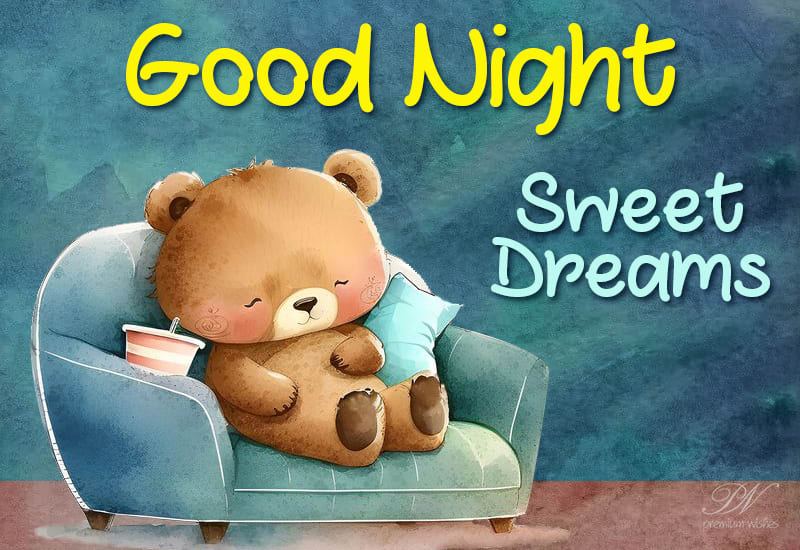 Sweet Dreaming Friends - Good Night - Enjoy To The Fullest - Premium Wishes
