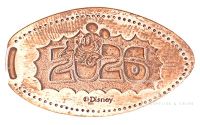 2026 Mickey pressed coin