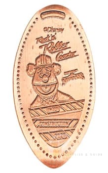 Fozzie Bear pressed coin