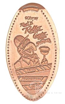 Gonzo pressed coin