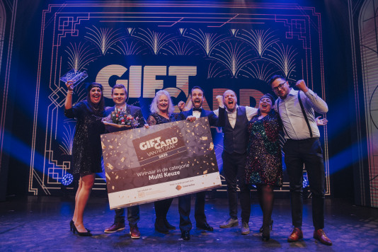 VVV Cadeaukaart dubbel in de prijzen bij de Giftcard van het Jaar Verkiezing 2025